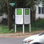 New York Real Estate Signs post panel outdoor real estate 150x150